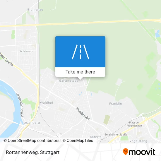 Карта Rottannenweg