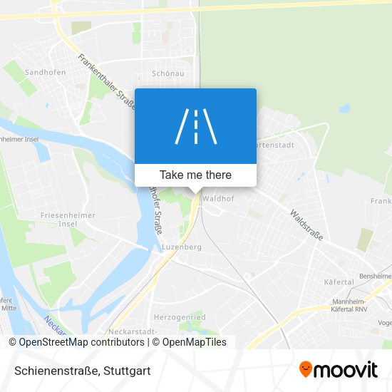 Schienenstraße map