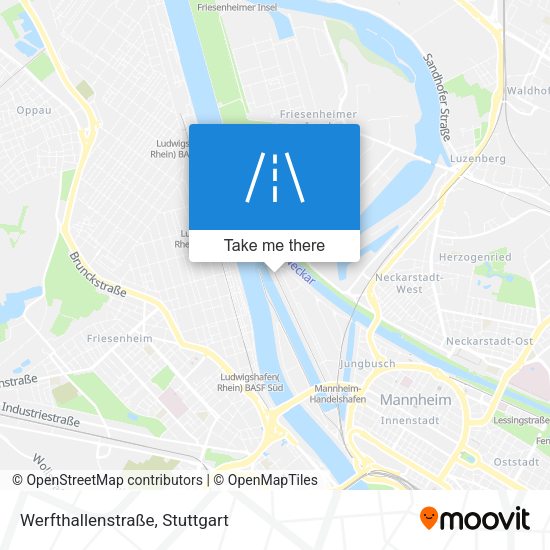 Werfthallenstraße map