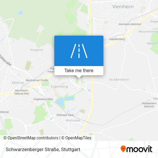 Schwarzenberger Straße map
