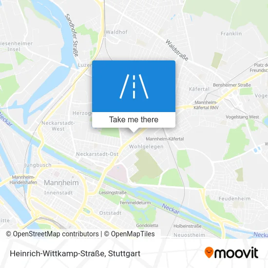 Карта Heinrich-Wittkamp-Straße