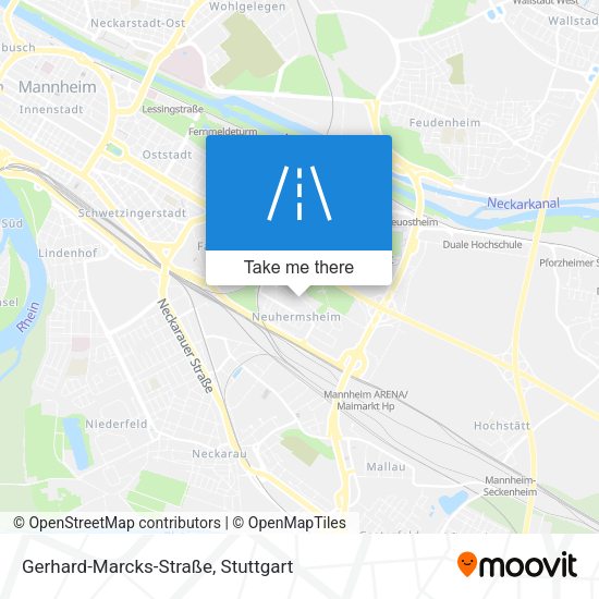 Gerhard-Marcks-Straße map