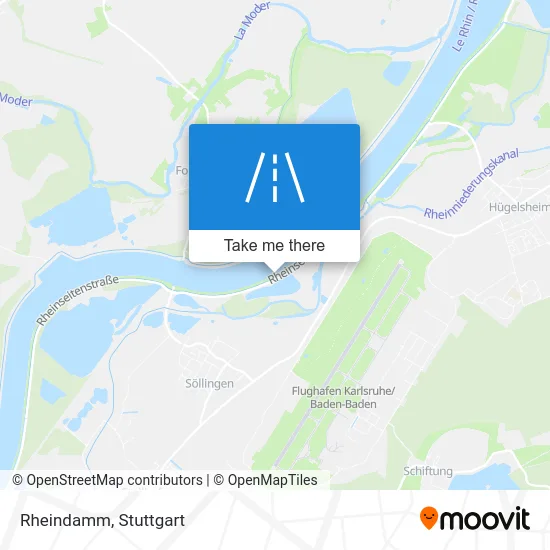 Rheindamm map