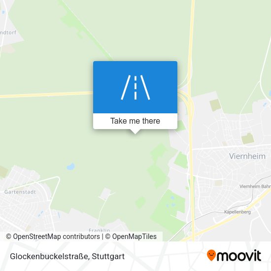 Glockenbuckelstraße map