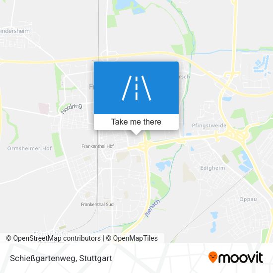 Schießgartenweg map
