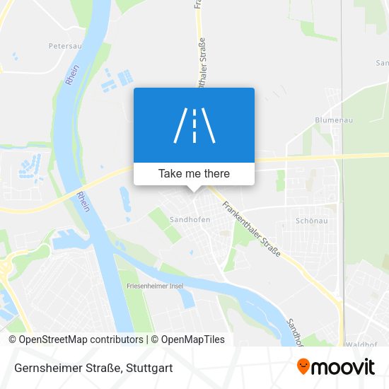 Gernsheimer Straße map