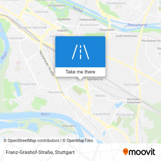 Franz-Grashof-Straße map