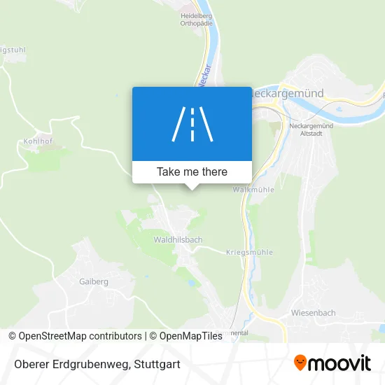 Карта Oberer Erdgrubenweg