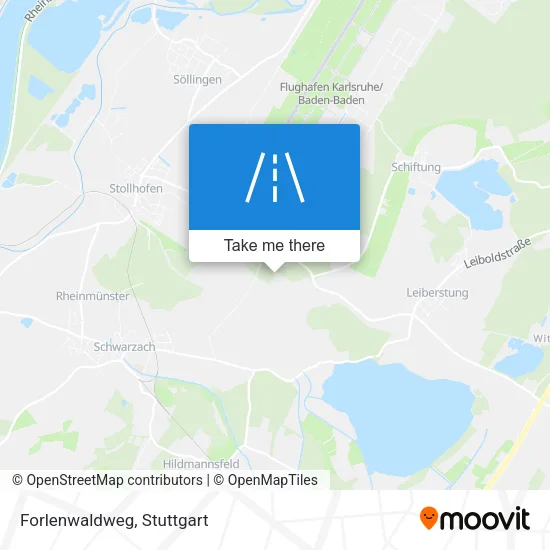 Карта Forlenwaldweg