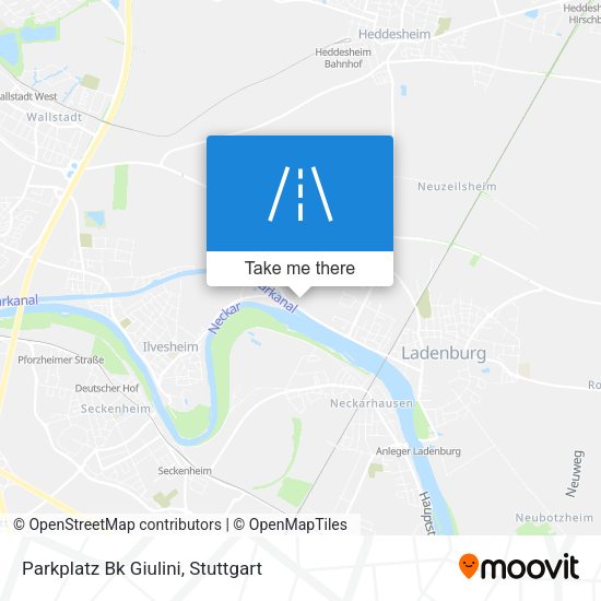 Parkplatz Bk Giulini map