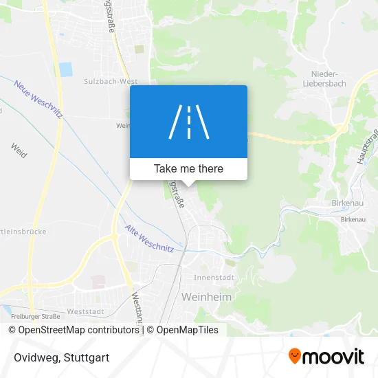 Карта Ovidweg