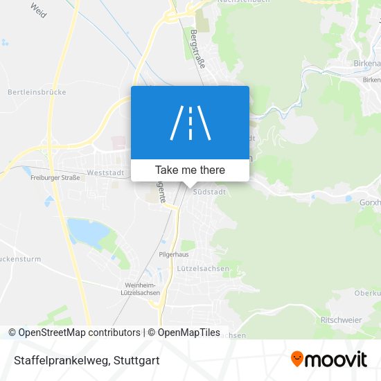 Карта Staffelprankelweg