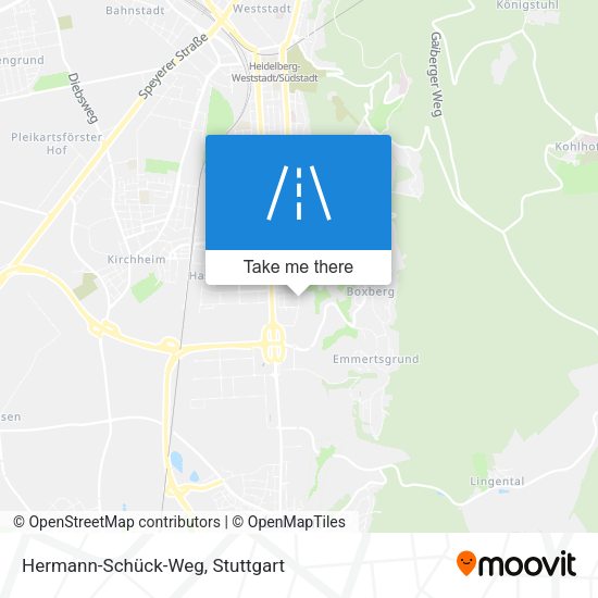 Hermann-Schück-Weg map
