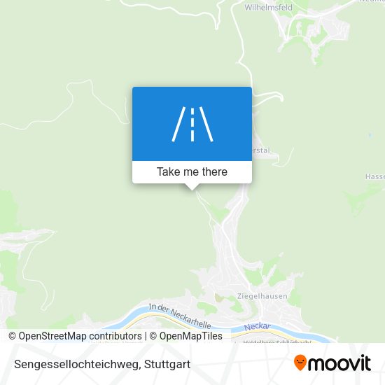 Sengessellochteichweg map