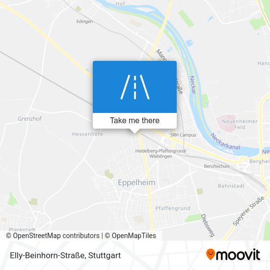 Elly-Beinhorn-Straße map