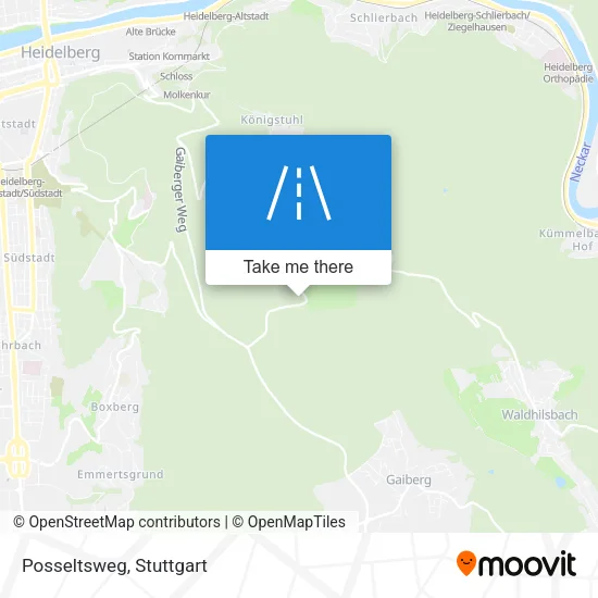 Карта Posseltsweg