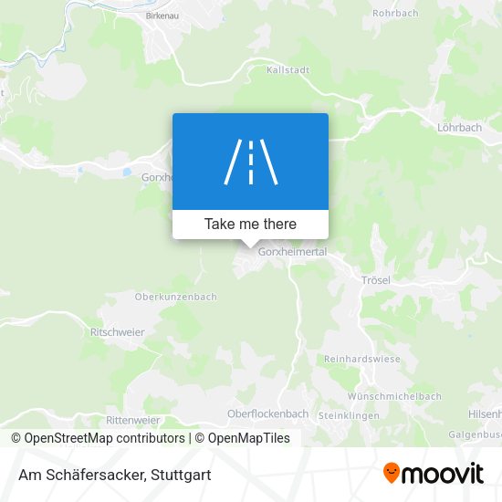 Am Schäfersacker map