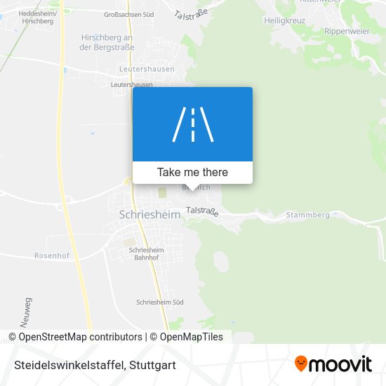 Steidelswinkelstaffel map