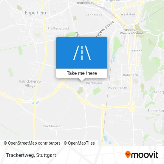 Карта Trackertweg