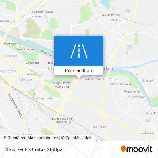 Xaver-Fuhr-Straße map