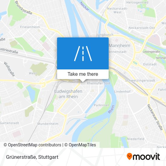 Grünerstraße map