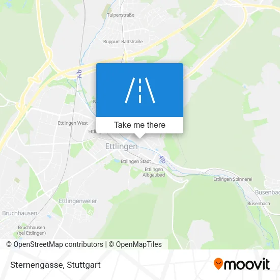 Карта Sternengasse