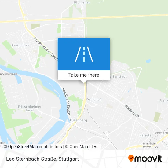 Карта Leo-Sternbach-Straße