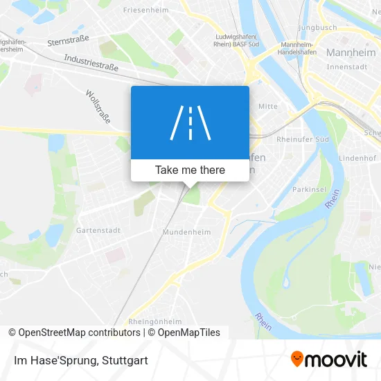 Карта Im Hase'Sprung