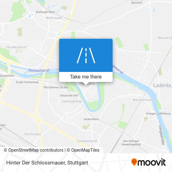 Hinter Der Schlossmauer map