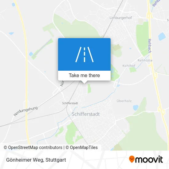 Gönheimer Weg map
