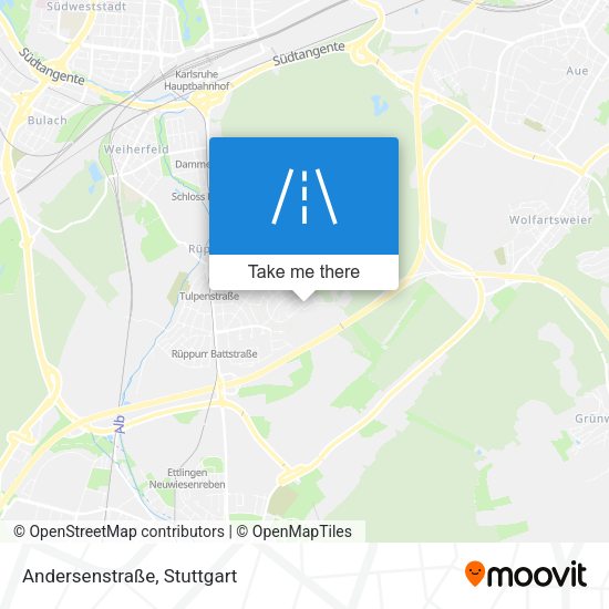 Andersenstraße map