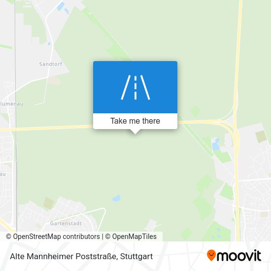 Alte Mannheimer Poststraße map