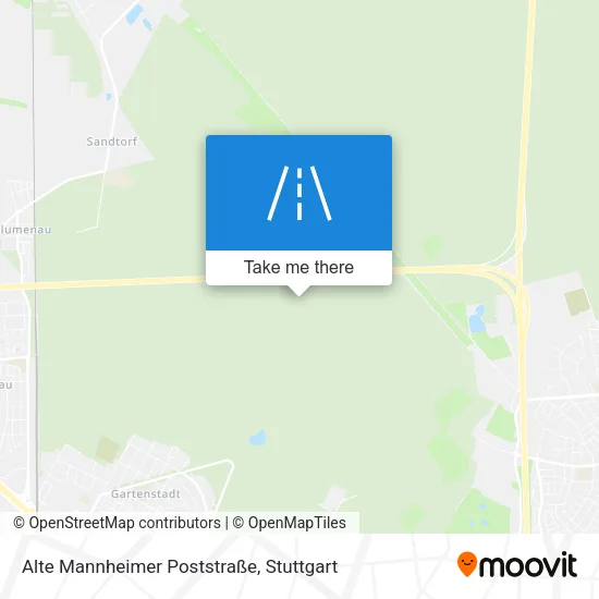 Alte Mannheimer Poststraße map