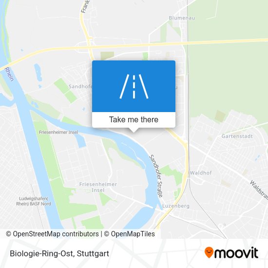 Biologie-Ring-Ost map