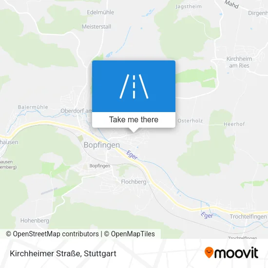 Карта Kirchheimer Straße