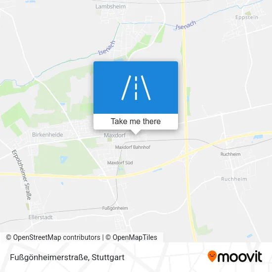 Карта Fußgönheimerstraße