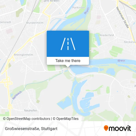 Карта Großwiesenstraße