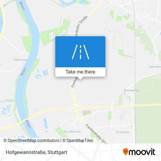 Hofgewannstraße map