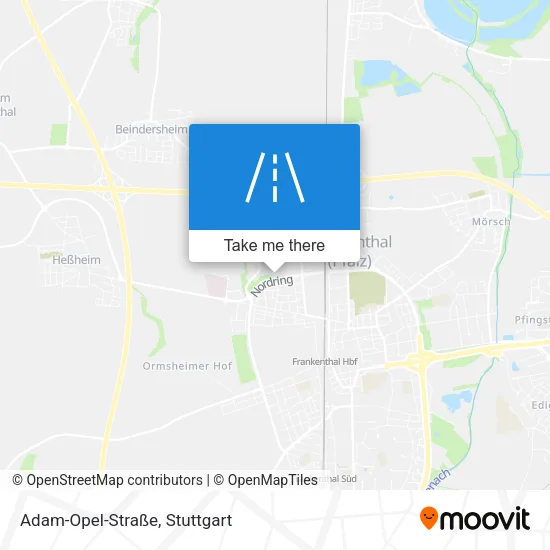 Adam-Opel-Straße map