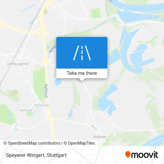 Карта Speyerer Wingert