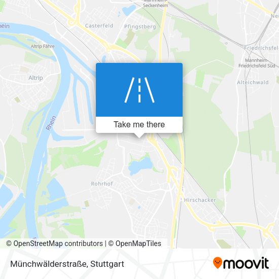 Münchwälderstraße map