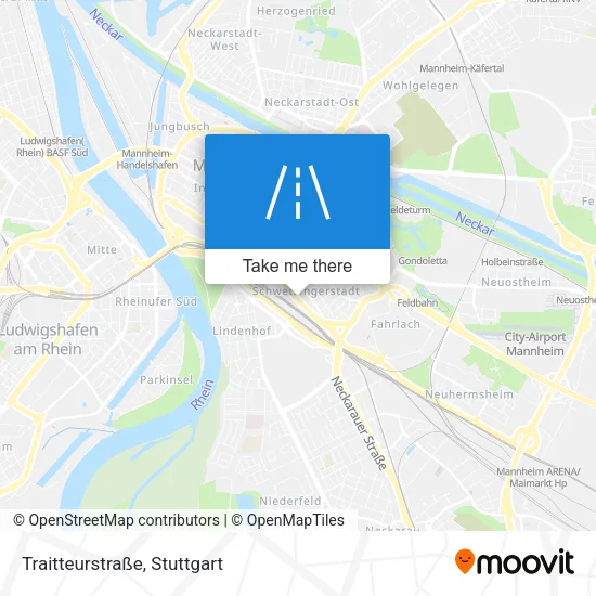 Карта Traitteurstraße