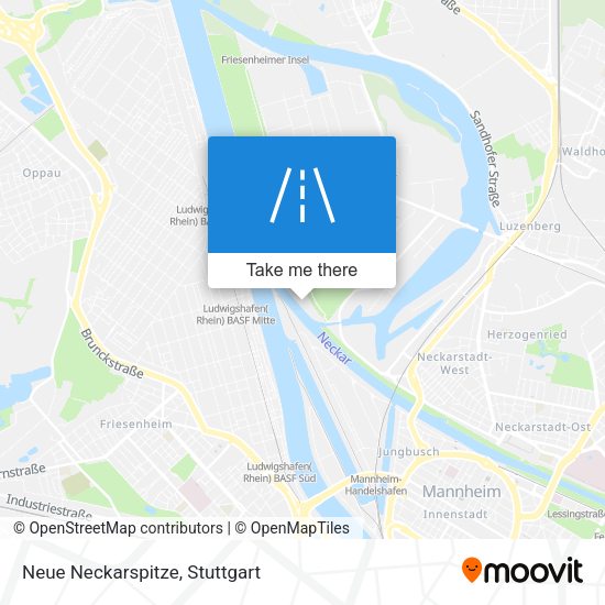 Карта Neue Neckarspitze