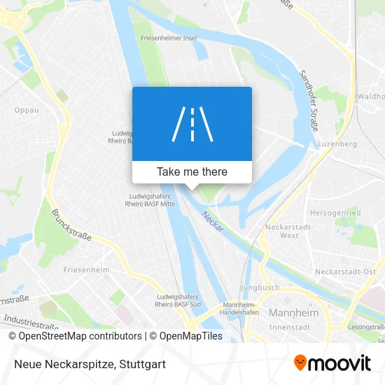 Карта Neue Neckarspitze