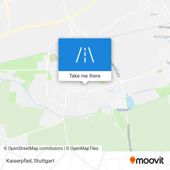Карта Kaiserpfad