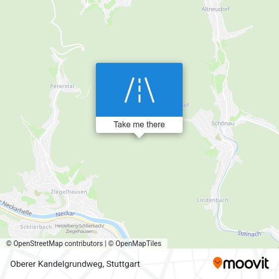 Oberer Kandelgrundweg map