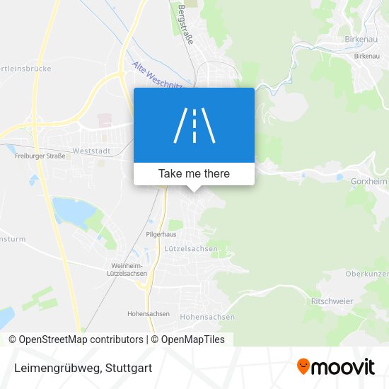 Leimengrübweg map