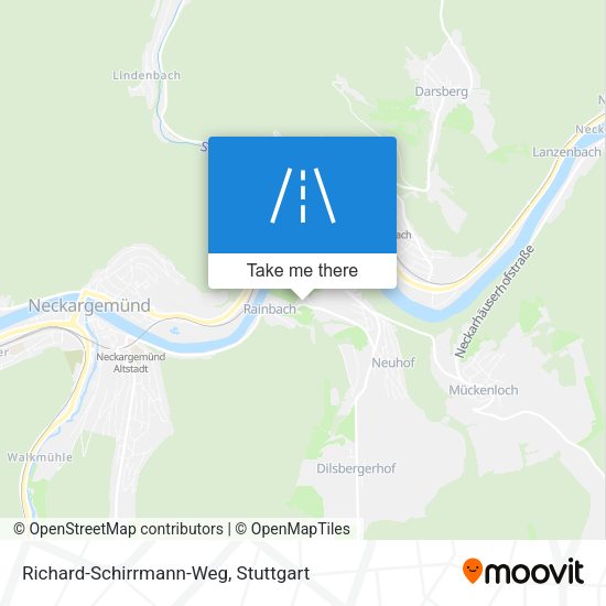 Richard-Schirrmann-Weg map