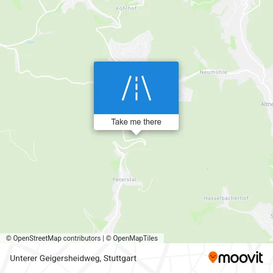 Карта Unterer Geigersheidweg