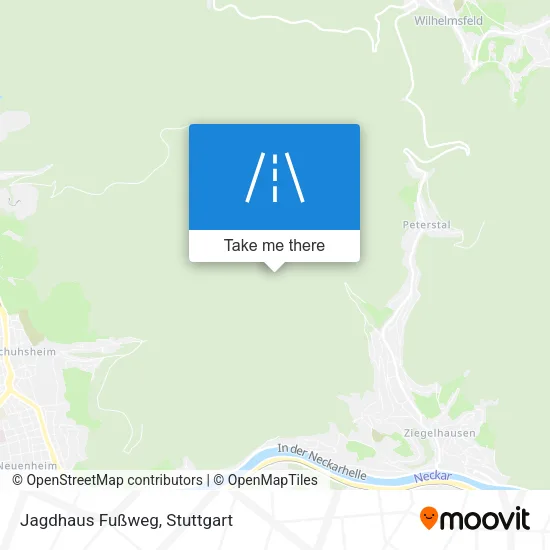 Карта Jagdhaus Fußweg